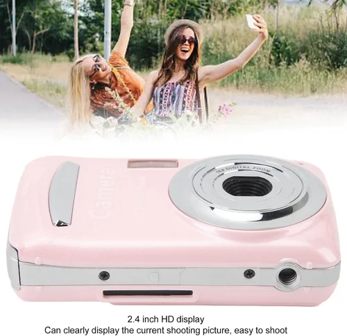 Miniatura 7 de Yunseity 1080P Full HD 16X Zoom 64MP Cámara digital de apuntar y disparar, pantalla IPS de 2.4 pulgadas, cámara de enfoque automático para vlogging