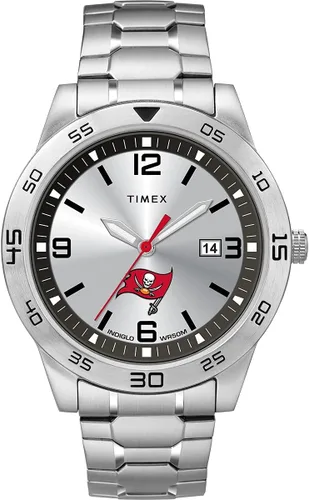 Miniatura 10 de Timex Tribute Reloj de cuarzo para hombre Citation de 42 mm con correa de acero inoxidable