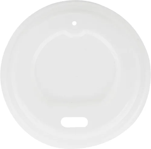 Miniatura 11 de Solo tapas: tapas de taza de café compostables Basic Nature, 500 tapas desechables para tazas de bebidas calientes. Las tazas se venden por