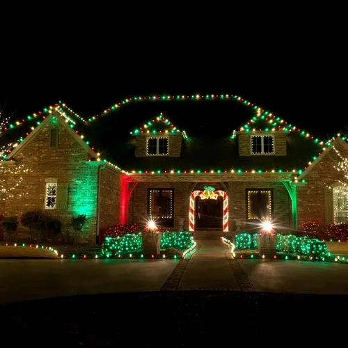 Miniatura 7 de Meconard Bombillas LED C9 de repuesto para Navidad, bombillas LED inastillables C9 para luces de Navidad para interiores y exteriores, base