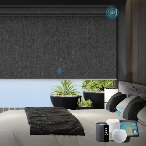 Miniatura 22 de SmartWings Persianas motorizadas con control remoto para ventanas, persianas enrollables Matter 100% opacas, automáticas, eléctricas inteligentes