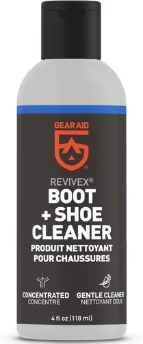 Gear Aid Revivex - Limpiador de botas y zapatos para telas de cuero, gamuza y Gore-Tex, gel concentrado que elimina la suciedad y la mugre sin dañar