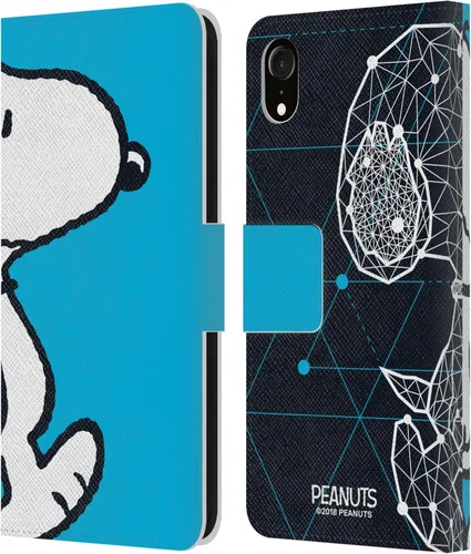 Miniatura 30 de Head Case Designs Funda de piel con licencia oficial de Peanuts Snoopy & Woodstock Balloon Halfs and Laughs para Apple iPhone 7/8/SE 2020 y 2022