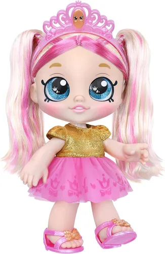 Miniatura 6 de Kindi Kids Aromática Sisters Pawsome Royal Family - Muñeca de Juego Preescolar de 10": Tiara Sparkles, Baby Kindi de 6.5": Teenie Tiara, y Kindi