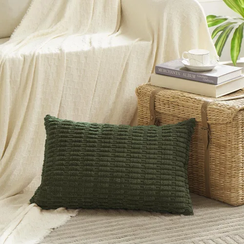 Miniatura 257 de Fancy Homi - Paquete de 2 fundas de almohada decorativas de color taupe de 22 x 22 pulgadas para sala de estar, sofá, cama, estilo rústico, bohemio