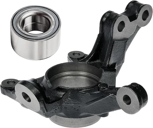 Miniatura 52 de Detroit Axle - Nudos de dirección delanteros de 2.5L de 2 piezas para Toyota 12-17 Camry, 2 nudos de dirección y conjunto de rodamiento de rueda