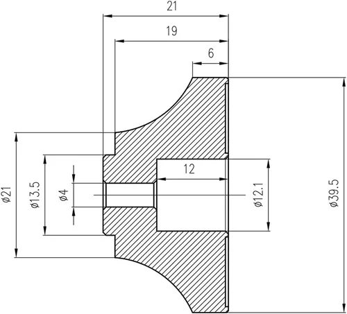 Miniatura 8 de Audiocrast IF4021S - Almohadillas de aislamiento para altavoces de alta fidelidad, 4 unidades, acero inoxidable, 1.575 x 0.827 in, plateado