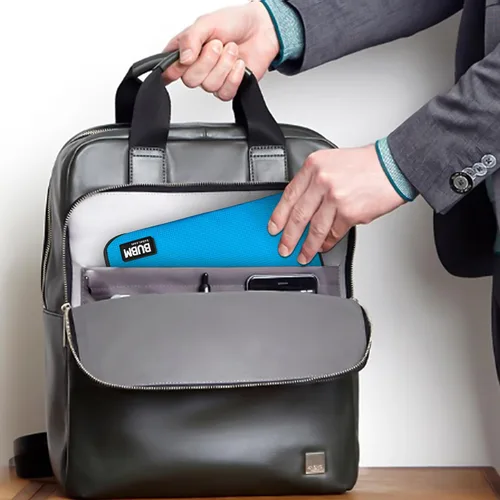 Miniatura 7 de Organizador de equipaje con doble capa para viajes BUBM, para llevar dispositivos y accesorios electrónicos., Azul, 2 capas M