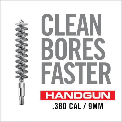 Miniatura 14 de Real Avid Bore-Max - Cepillo para pistola de bronce para limpieza rápida de armas, cepillo de barril niquelado