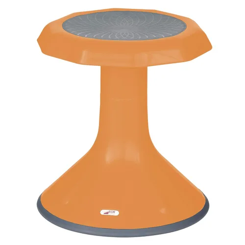 ECR4Kids - Taburete oscilante activo ACE para niños y adultos, aula flexible y asientos en el hogar Naranja