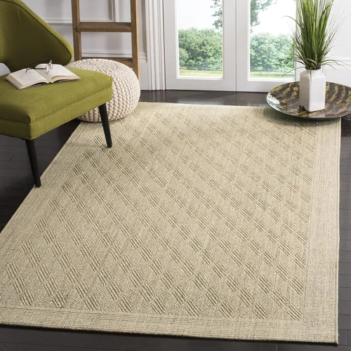 Miniatura 9 de SAFAVIEH Palm Beach Collection - Alfombra decorativa de 2 x 3 pies, diseño de ceniza, sisal y yute, ideal para zonas de alto tráfico en entrada