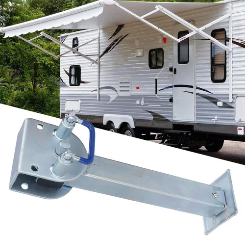 Miniatura 4 de Remolque, pata de caída de remolque, universal, resistente, galvanizado, de alta resistencia, fácil montaje para autocaravana, caravana, accesorios