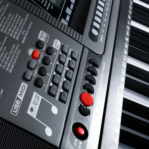 Miniatura 6 de Joy Teclado de 61 teclas iluminadas con sensible al tacto y USB-Midi (aplicación) (KL-92UT)