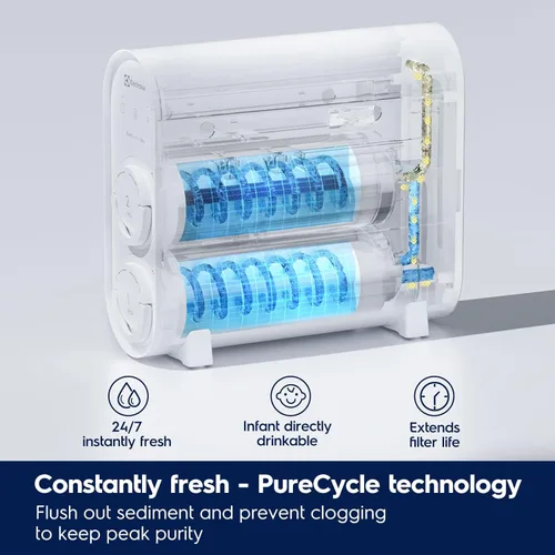 Miniatura 5 de Electrolux Filtro de agua de ósmosis inversa ecológico, 600GPD, sistema de ósmosis inversa de 9 etapas, sistema de ósmosis inversa 3:1 puro