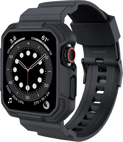 Orobay compatible con Apple Watch Band de 45 mm 44 mm 42 mm, correa resistente a los golpes para iWatch SE Series 7 6 5 4 3 2 1 45 mm 44 mm 42 mm