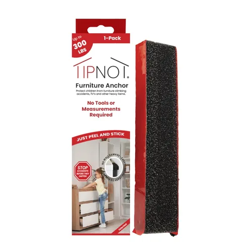 Miniatura 9 de Anclaje adhesivo para muebles, sin taladros, estético e invisible una vez instalado, anclaje de seguridad para muebles antipuntas para tu hogar a