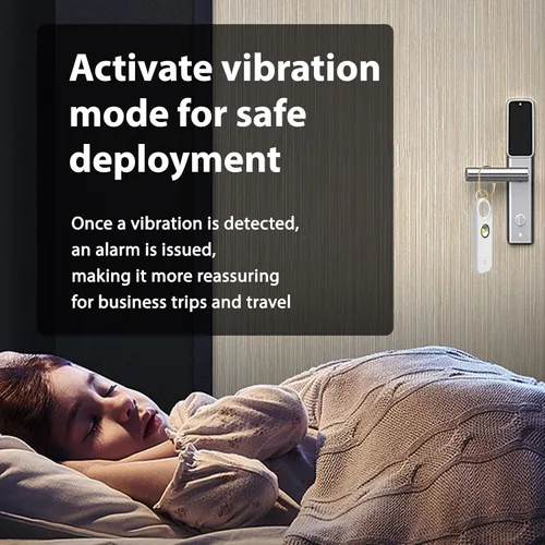 Miniatura 4 de Alarma de seguridad personal para mujeres, llavero de defensa personal para mujeres, dispositivos de protección recargables de emergencia de 135 db