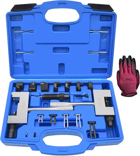 Miniatura 10 de Kit de herramientas de sincronización de alineación de bloqueo de árbol de levas, compatible con motor Mercedes Benz M133 M260 M264 M270 M274 1.6L