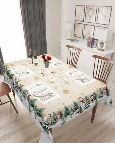 Miniatura 12 de Mantel rectangular impermeable con hojas de eucalipto de otoño, 52 x 70 pulgadas, mantel otoñal, rústico, girasol, acuarela, botánico, a prueba