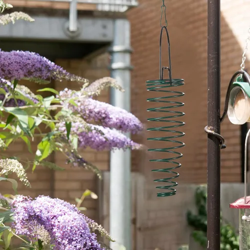 Miniatura 7 de Geiserailie Soporte para mazorca de maíz con cadena de extensión de 35 pulgadas para ardilla y otros suministros de alimentación en el patio trasero