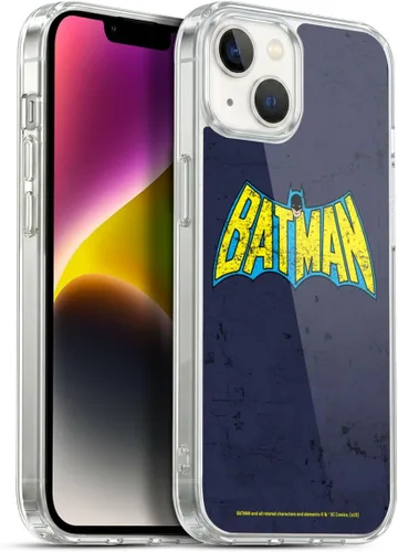 Miniatura 367 de Head Case Designs Funda de gel con licencia oficial de Batman DC Comics Bat Signal Logos [protección de grado militar] compatible con Apple iPhone 7