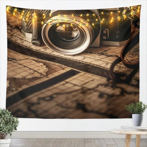 Miniatura 7 de Homewish Tapiz de música de piano, notas musicales, arte para colgar en la pared, para niños, niñas, niños, adolescentes, grafiti retro, color gris