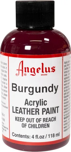 Miniatura 48 de Angelus - Pintura acrílica para cuero, 4 Fl Oz, color blanco - Pintura para cuero profesional flexible, resistente a grietas, arañazos