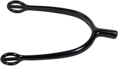 Miniatura 5 de Schneiders FES Ladies Prince of Wales Black Spurs Accesorio esencial para montar a caballo Acabado con recubrimiento en polvo negro Ideal