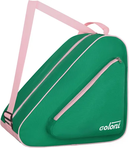 Miniatura 12 de Goloni Bolsa de patinaje para patines de hielo, patines en línea, patines y cuádruples, bolsa de equipo de patinaje unisex para adultos