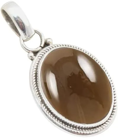 Miniatura 31 de Colgante de plata de ley 925 Joyería de plata hecha a mano para mujer, colgante de piedras preciosas naturales, regalo perfecto para ella