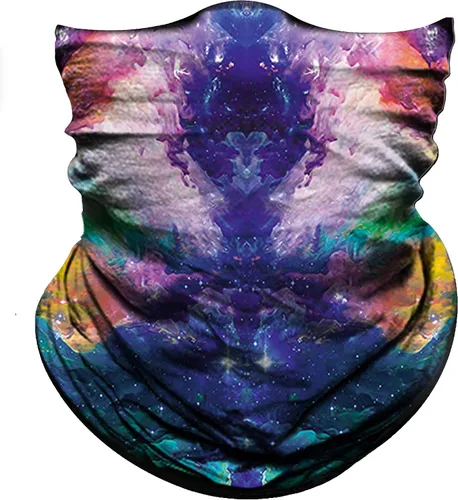 Miniatura 34 de Obacle Bandana sin costuras, máscara facial rave, para mujeres y hombres, para protección contra el polvo, el viento y el sol