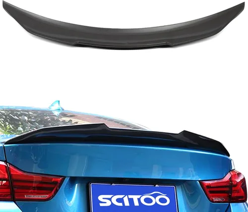 Miniatura 25 de SCITOO Spoiler Wing GT Style Universal 52" ABS Brillante Carbono Aspecto Trasero Alerón Alerón