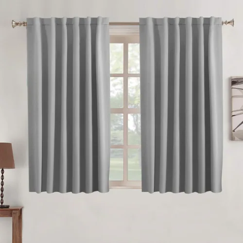 Miniatura 51 de Turquoize Cortinas Opacas para Tratamiento de Ventana con Trabillas Traseras para Sala de Estar/Dormitorio, Tratamientos de Ventana con Aislamiento