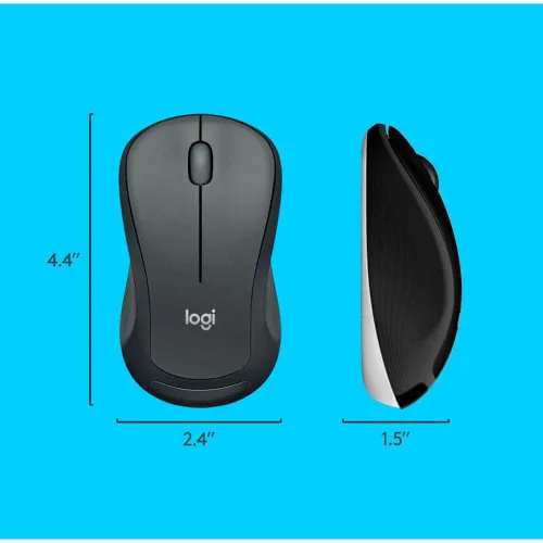 Miniatura 7 de Logitech MK540 Juego de teclado y mouse inalámbricos avanzados de 2,4 GHz, negro (920-008671)