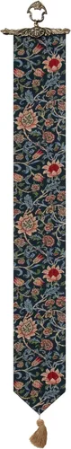 Miniatura 12 de C Charlotte Home Furnishings Inc William Morris Birds I Tapestry Bell Pull - 6 pulgadas x 42 pulgadas Algodón/Viscosa/Poliéster