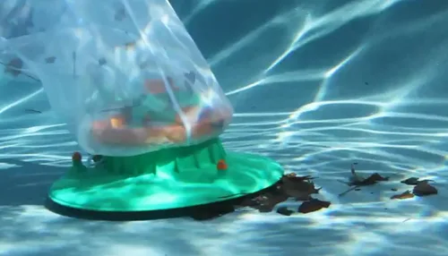 Miniatura 6 de Aquatix Pro Repuesto de bolsa de malla fina de alta calidad con cable de tracción y bloqueo para aspiradora de hojas de piscina, comedor, atrapador