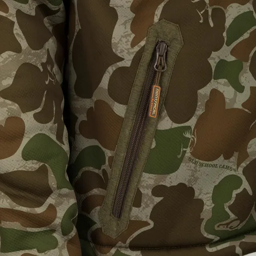 Miniatura 8 de Drake Silencer - Chaqueta de poliéster con cremallera completa para hombre