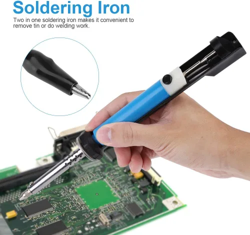 Miniatura 4 de Hierro de succión de estaño, 40W un soldador eléctrico mano buen lacre para reparación eléctrica
