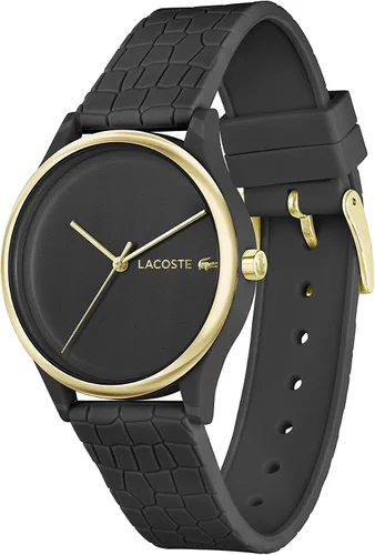 Miniatura 2 de Lacoste Reloj de cuarzo Crocodelle para mujer, Negro