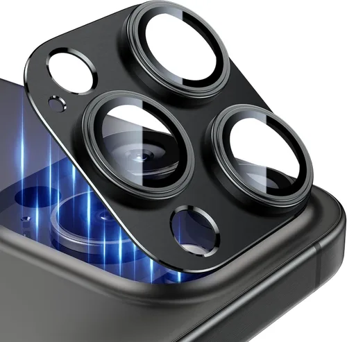 Miniatura 12 de Esanik - Actualización de 2 paquetes para iPhone 17 Pro Max, protector de lente de cámara, cubierta de pantalla de cámara de vidrio templado