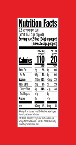 Miniatura 2 de Jolly Time Healthy Pop Buttery - Palomitas de maíz para microondas, bajas en grasa, sin gluten, sin OMG, bolsa para compartir de 3 onzas, 3 bolsas