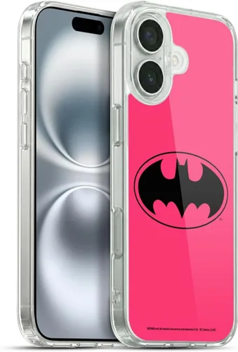 Miniatura 405 de Head Case Designs Funda de gel con licencia oficial de Batman DC Comics Bat Signal Logos [protección de grado militar] compatible con Apple iPhone 7
