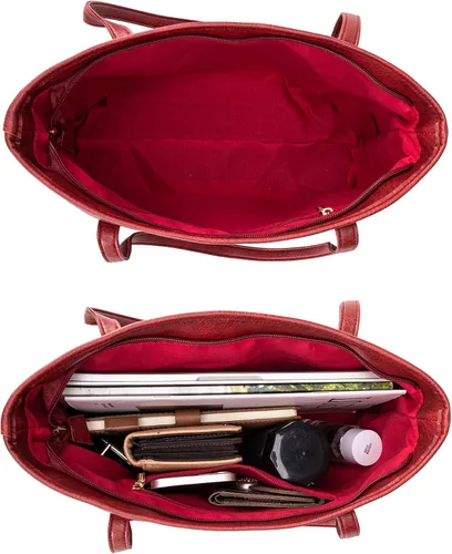 Miniatura 6 de Montana West - Bolsas de mano de cuero vegano, carteras y bolsos de mano para mujer con asa superior para damas, bolsos de hombro