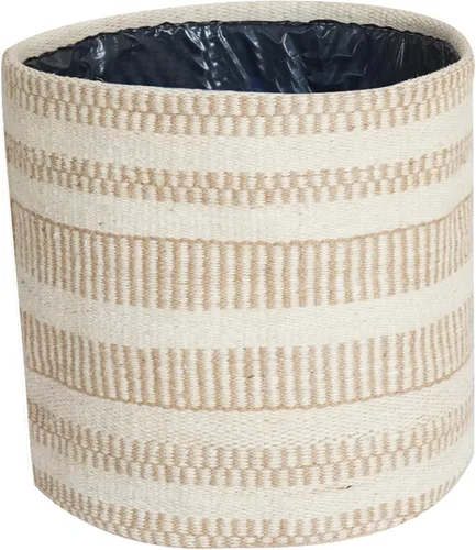 Miniatura 24 de Cesta de Maceta de Yute Resistente, Cesta Tejida Moderna, Maceta para Flores, Maceteros de Interior para Suelo, Cesta Organizadora de Almacenamiento