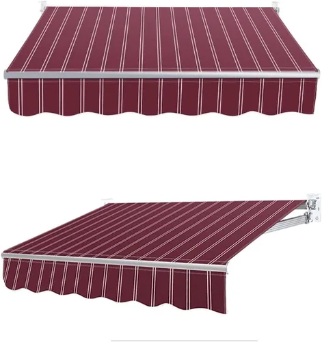 Miniatura 4 de Reemplazo de tela retráctil para toldo, parasol para exteriores, protección UV, impermeable, 100% poliéster, refugio para patio, terraza, balcón