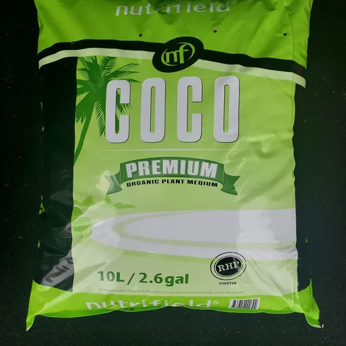 Miniatura 8 de Fibra de Coco Premium RHP Certificada 9 Quarts / 10 Litros / 2.6 Galones Pre-Amortiguada con Calcio, Fibra de Coco Orgánica Lavada para Plantas