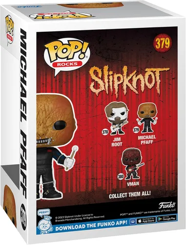 Miniatura 3 de Funko Pop! Rocks: Slipknot - New Guy - Tortilla Man - Figura de vinilo coleccionable - Idea de regalo - Producto oficial - para niños y adultos