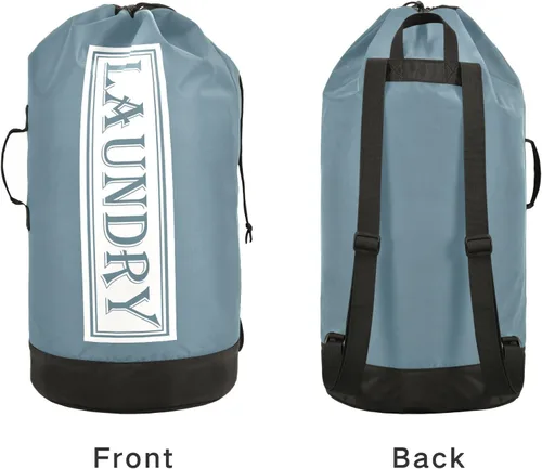 Miniatura 4 de Bolsa de lavandería, lavable, lo suficientemente grande, organizador de ropa sucia para viajes universitarios, campamentos, artículos esenciales