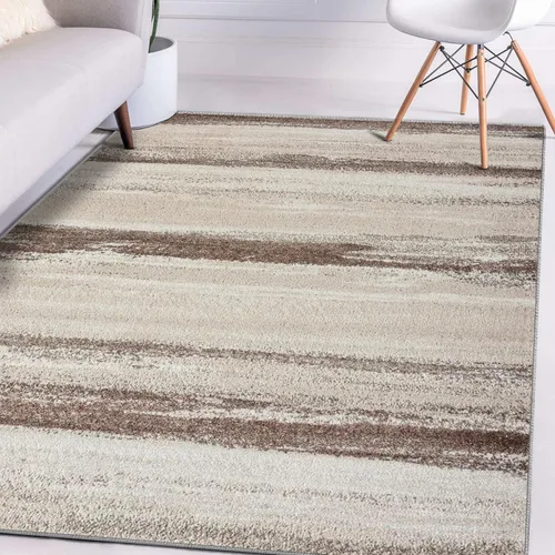 Miniatura 15 de LUXE WEAVERS Lagos Collection 7501 - Alfombra abstracta beige de 2 x 3
