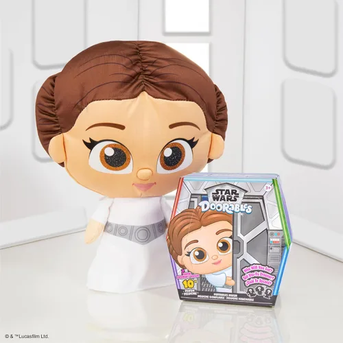 Miniatura 5 de Star Wars™ Doorables Puffables de felpa – Star Wars: Una nueva esperanza™, juguete de felpa coleccionable de 10 pulgadas, los estilos pueden variar
